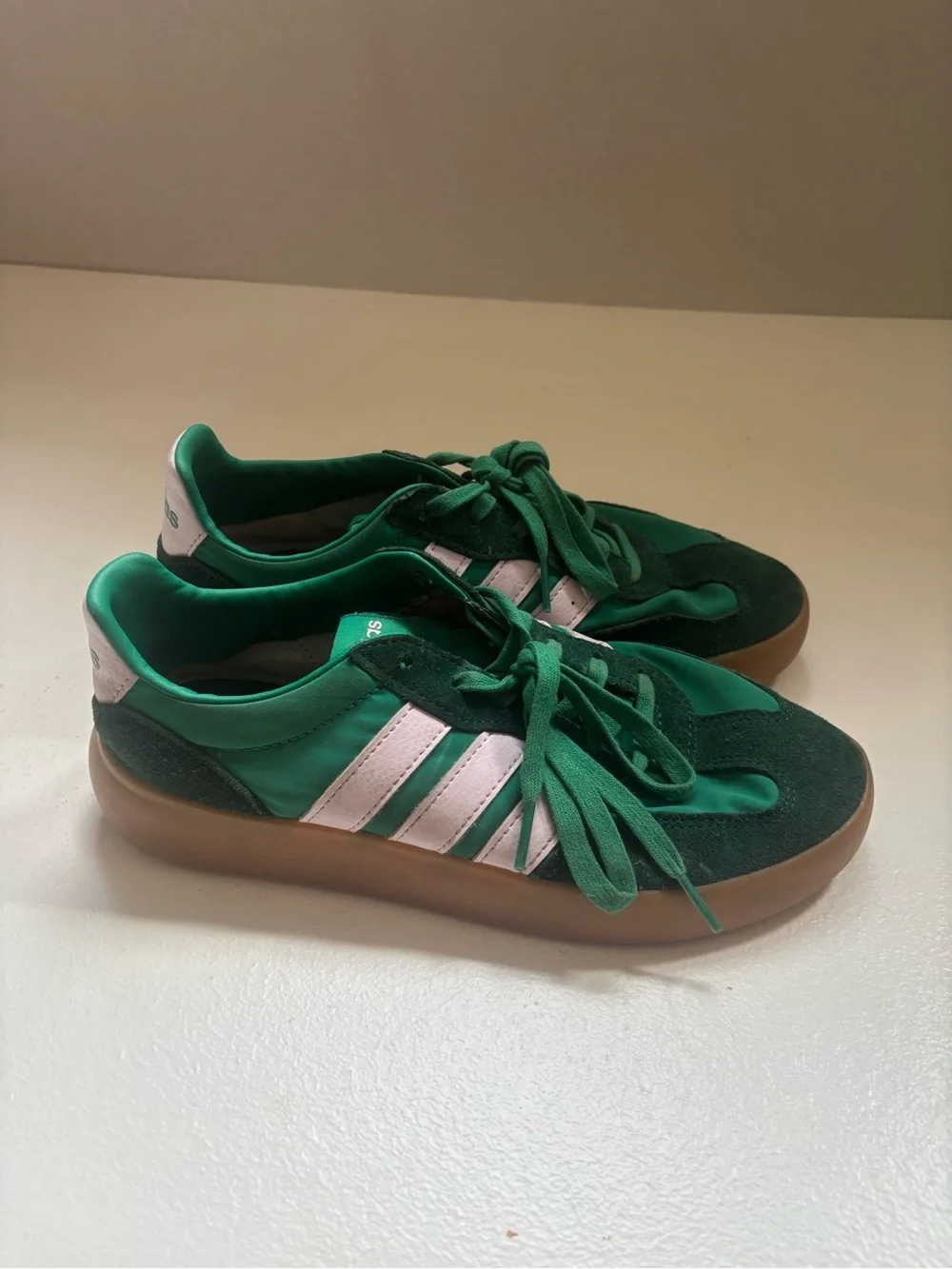 Adidas Green Suede Barreda Decode Sneakers men’s 7.5
